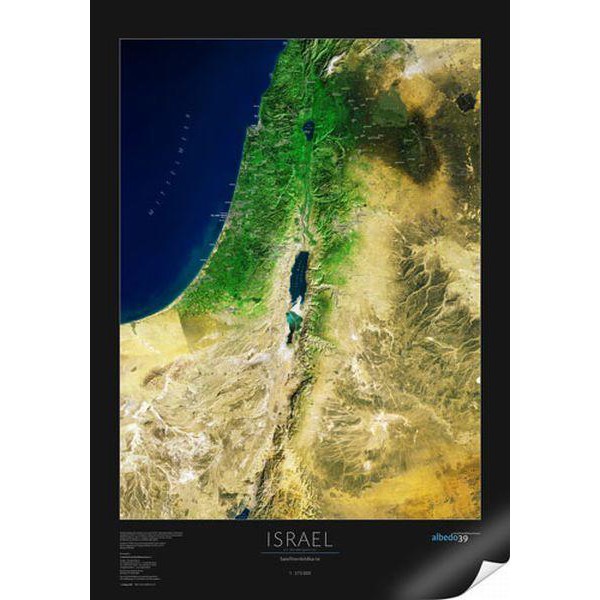 albedo 39 Landkarte Israel