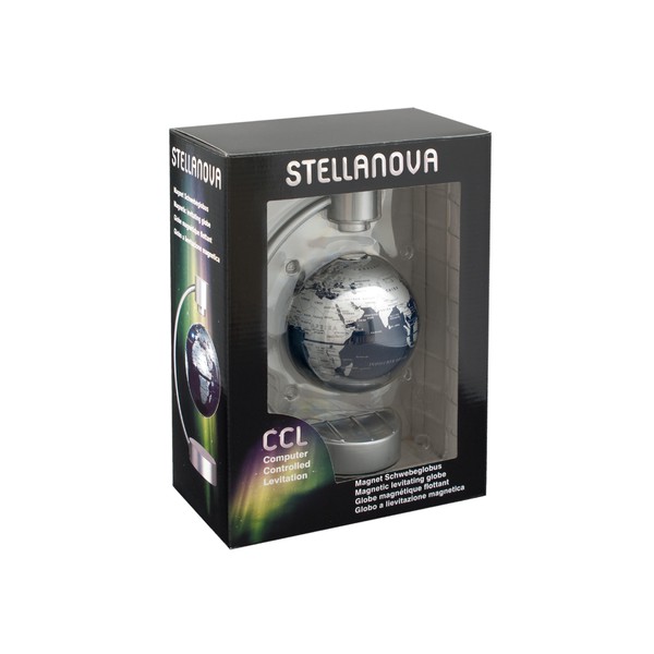Stellanova Schwebeglobus 881091, silbermetallic-silber