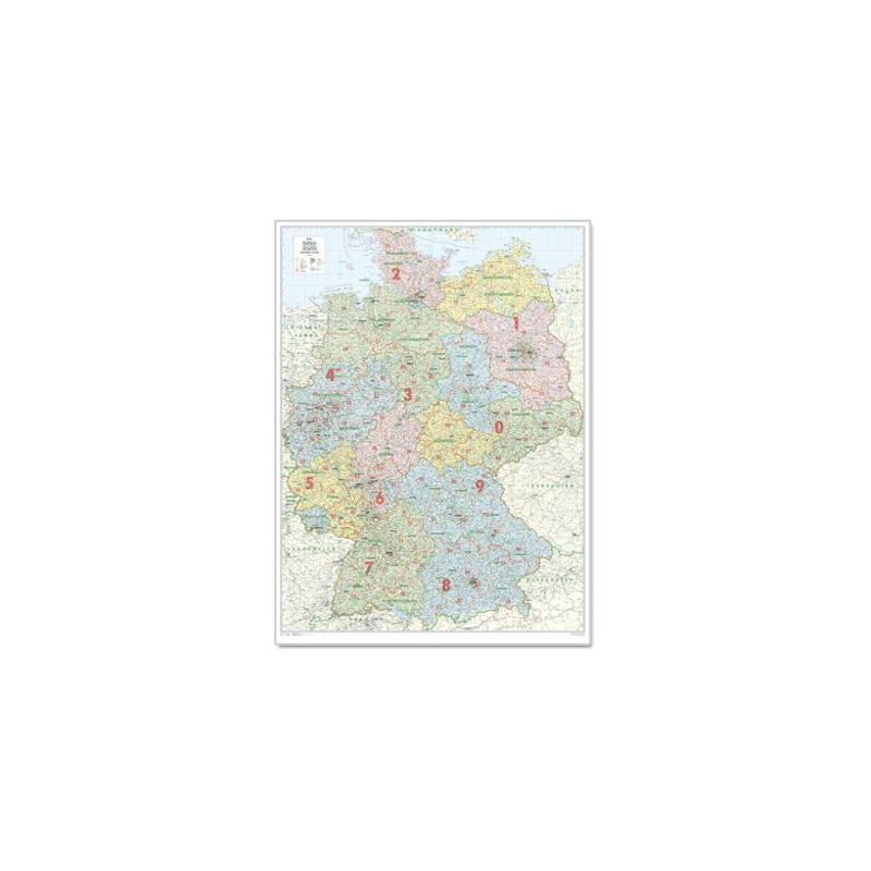Bacher Verlag Landkarte Organisationskarte Gesamtdeutschland