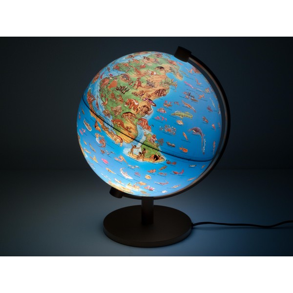 Stellanova Kinderglobus DinoZ Kinder-Leuchtglobus prähistorische Welt 28cm