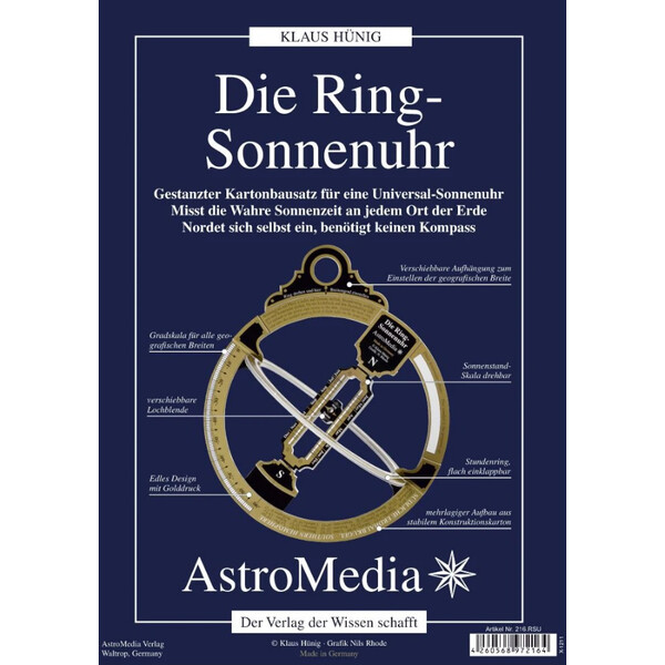 AstroMedia Die Ring-Sonnenuhr