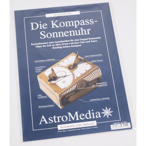 AstroMedia Bausatz Die Kompass-Sonnenuhr