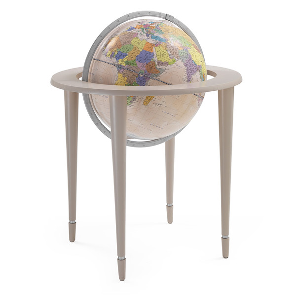 Zoffoli living Standglobus Amerigo Vespucci Rosa antico 40cm