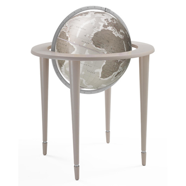 Zoffoli living Standglobus Amerigo Vespucci Warm grey 40cm