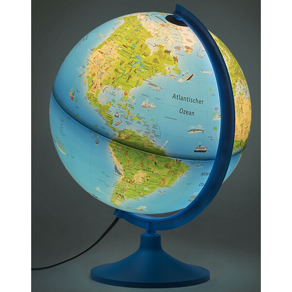 Räthgloben 1917 Globus Atmosphere Family Solid 30cm