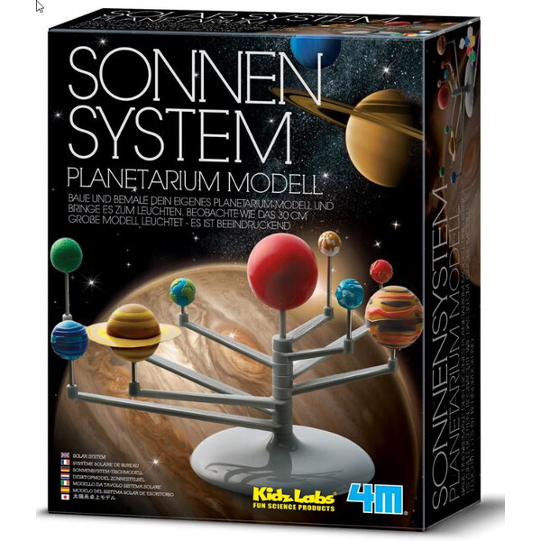HCM Kinzel Bausatz Sonnensystem Planetarium Bastelset