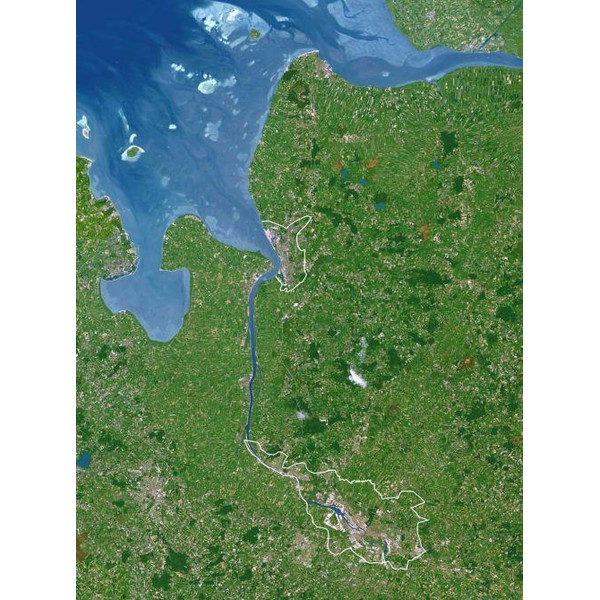 Planet Observer Regional-Karte Bremen