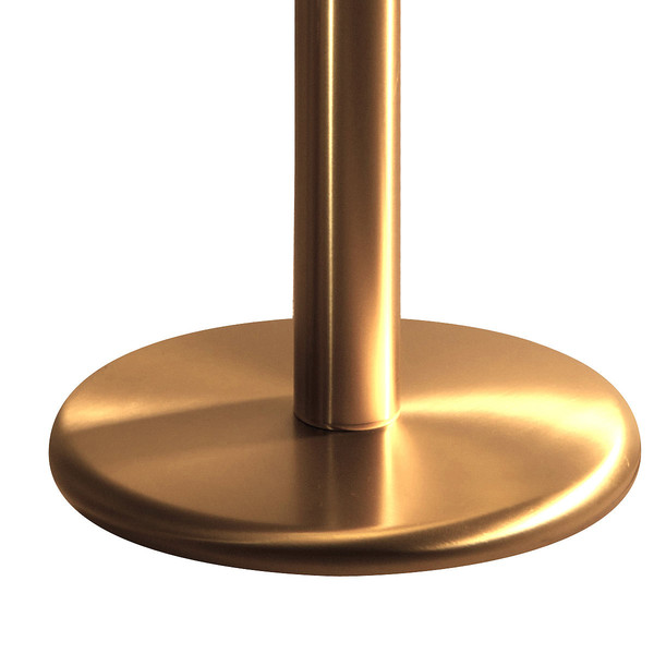 Columbus Standglobus Duo Azzurro Edelstahl/ Wenge 40cm