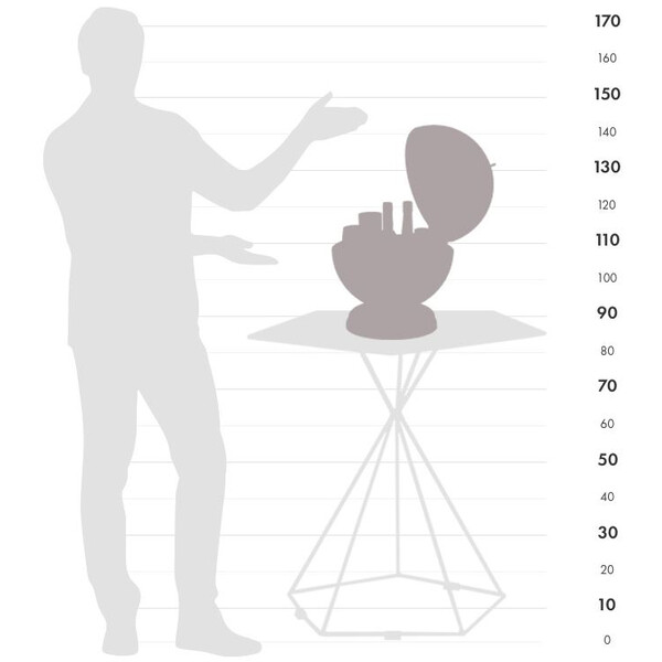 Zoffoli living Globusbar Urano 40cm