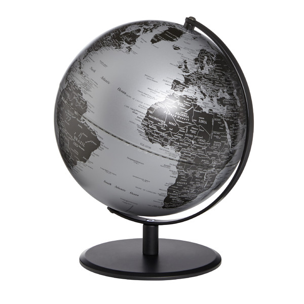 emform Globus Pluto Matt Silver 25cm
