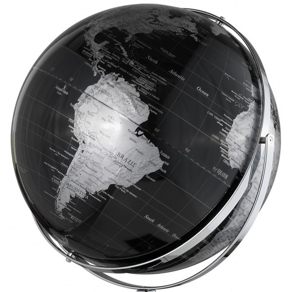 TROIKA Standglobus Worldtrophy Black 43cm
