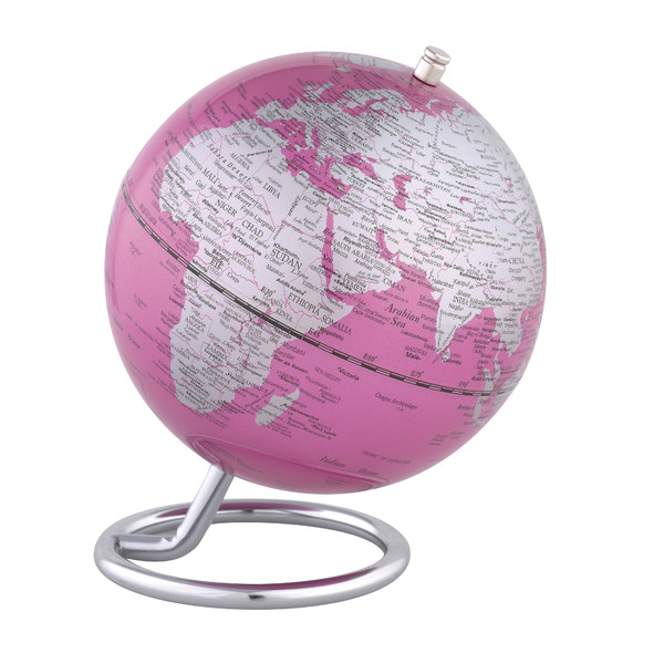 TROIKA Mini-Globus Galilei Pink 13,5cm