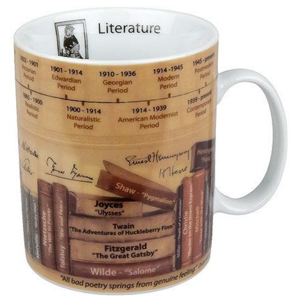 Könitz Tasse Mugs of Knowledge Literature