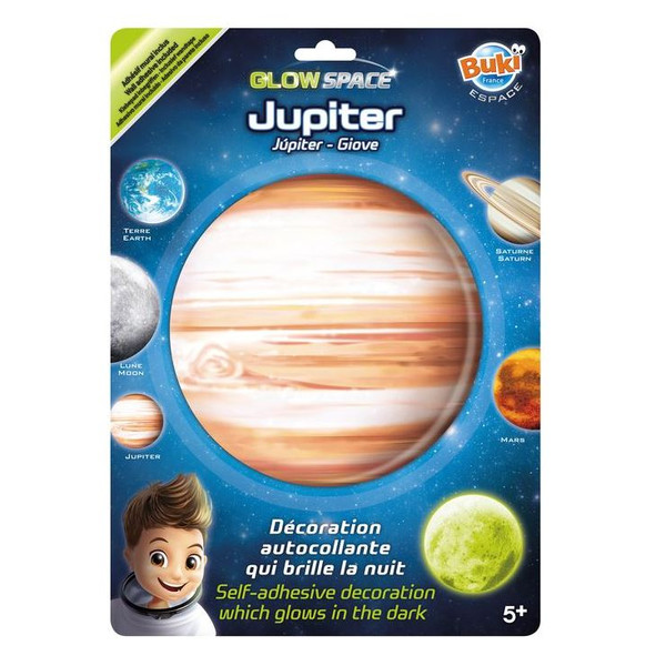 Buki Glow Space Set Erde, Mond, Mars, Jupiter, Saturn