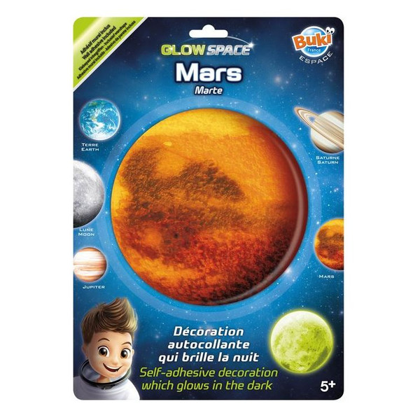 Buki Glow Space Set Erde, Mond, Mars, Jupiter, Saturn