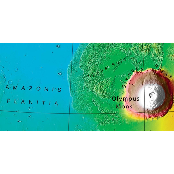 Sky-Publishing Globus Mars topographisch 30cm