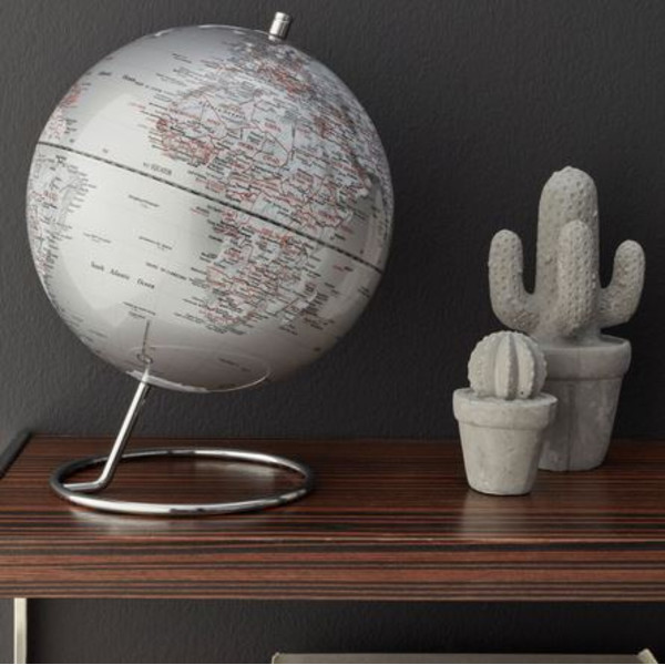 TROIKA Globus Galaxy Silver 24cm