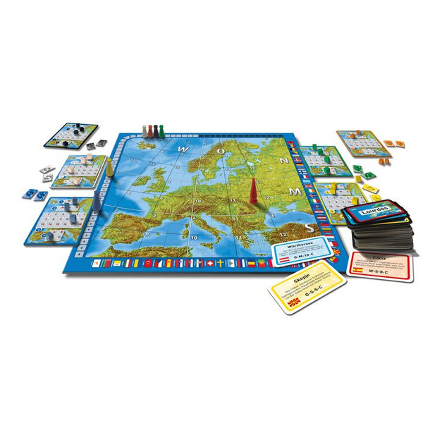 Kosmos Verlag Spiel Europa - Paris ist ja klar, aber wo liegt Córdoba?