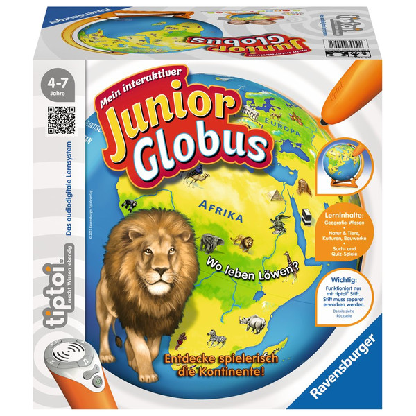 tiptoi Kinderglobus Interaktiver Junior Globus 23cm
