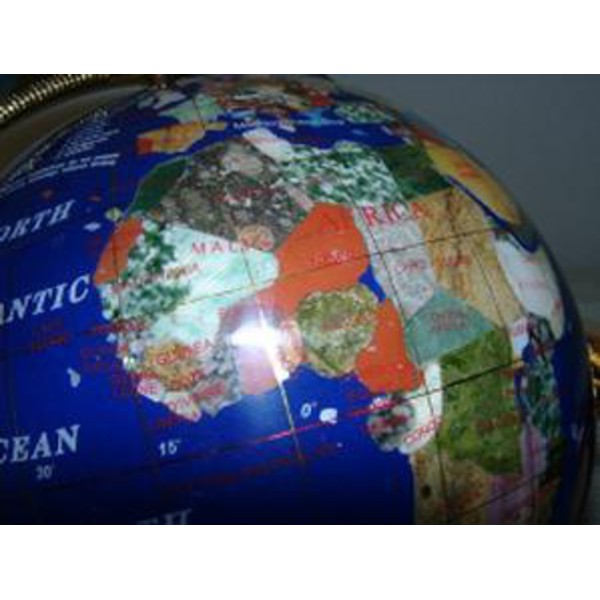 Edelstein-Globus 33cm