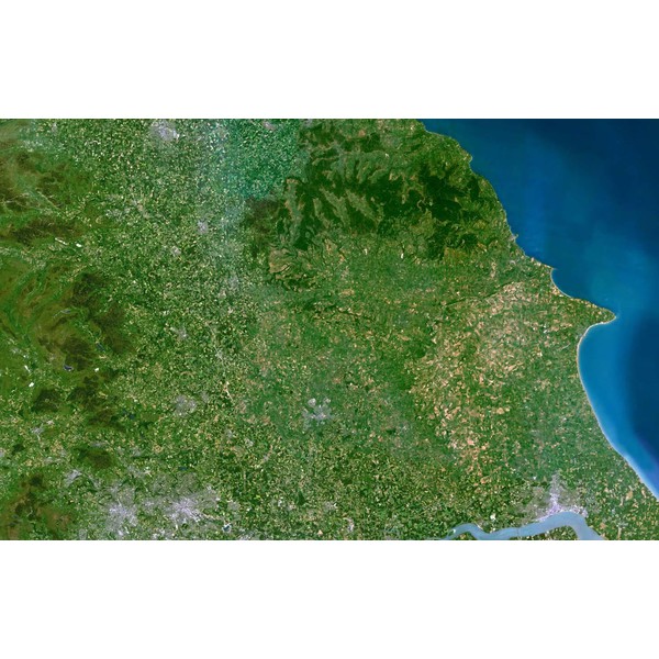 Planet Observer Regional-Karte Region North Yorkshire