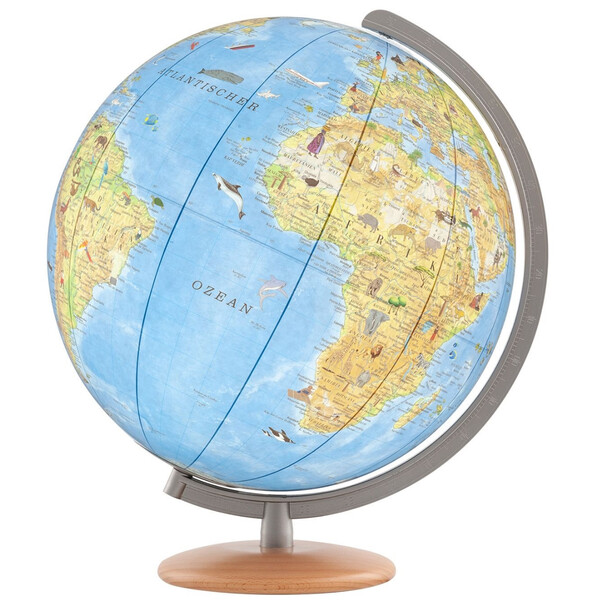 Columbus Kinderglobus Unsere Erde mit Entdeckerstift 34 cm