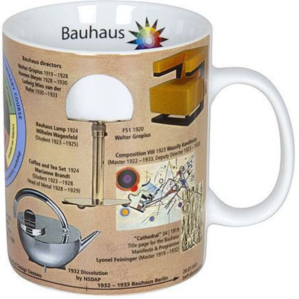 Könitz Tasse Mugs of Knowledge Bauhaus (Englisch)