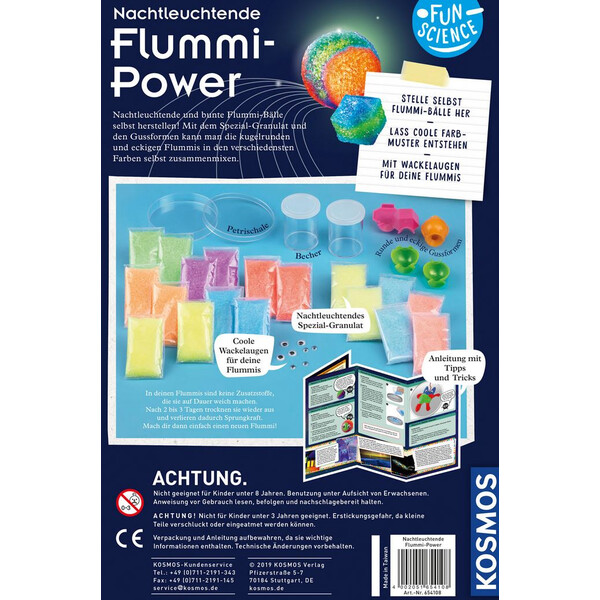 Kosmos Verlag FunScience Nachtleuchtende Flummi-Power