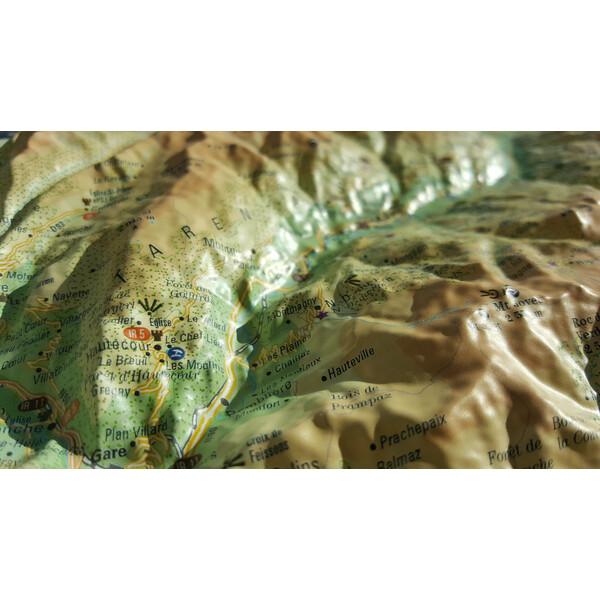 3Dmap Regional-Karte La Vanoise