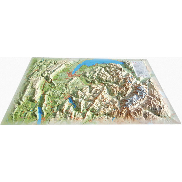 3Dmap Regional-Karte La Haute Savoie