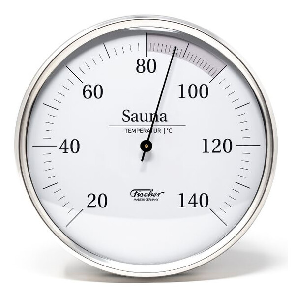 Fischer Wetterstation Sauna-Thermometer 13cm