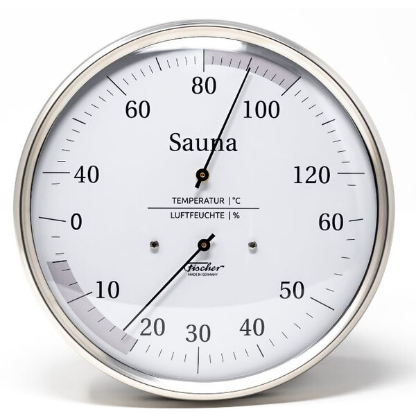 Fischer Wetterstation Sauna-Thermohygrometer 130 mm