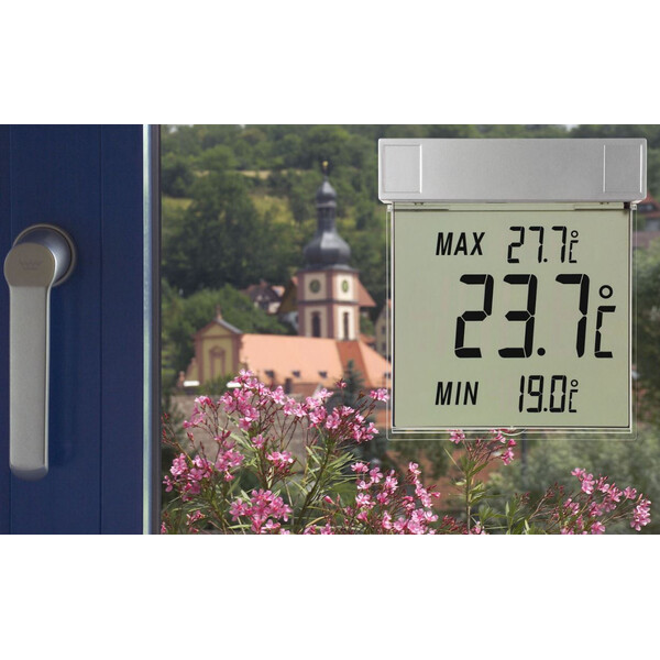 TFA Wetterstation Digitales Fensterthermometer Vision