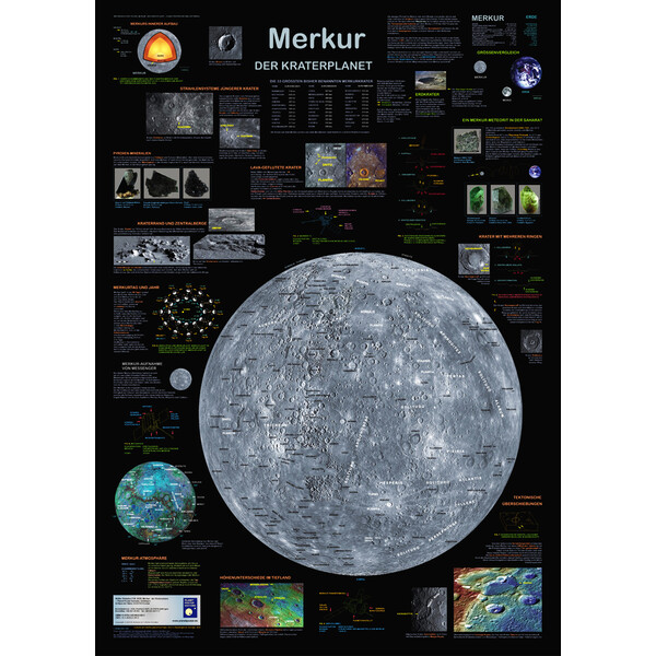 Planet Poster Editions Poster Merkur