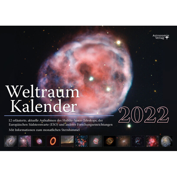 Astronomie-Verlag Weltraum-Kalender 2022