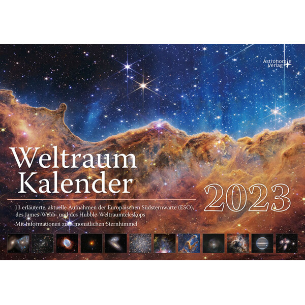 Astronomie-Verlag Weltraum-Kalender 2023