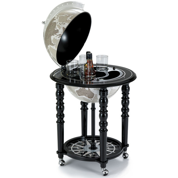 Zoffoli Barglobus Elegance Black/ Warm Grey 40cm (Fast neuwertig)