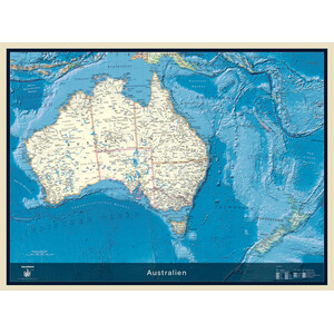 Columbus Kontinentkarte Australia (115 x 85 cm)