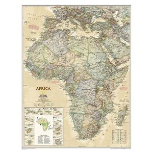 National Geographic Kontinentkarte Afrika