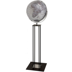emform Standglobus Worldtrophy Silver 43cm