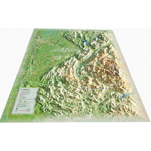 3Dmap Regional-Karte L'Isère
