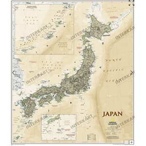 National Geographic Landkarte Japan