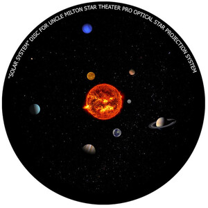 Omegon Dia für das Star Theater Pro mit Motiv Sonnensystem