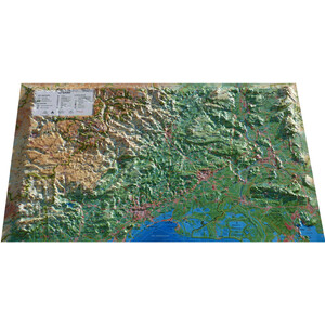 3Dmap Regional-Karte Le Gard