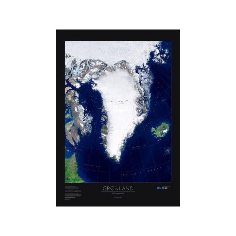 albedo 39 Landkarte Grönland