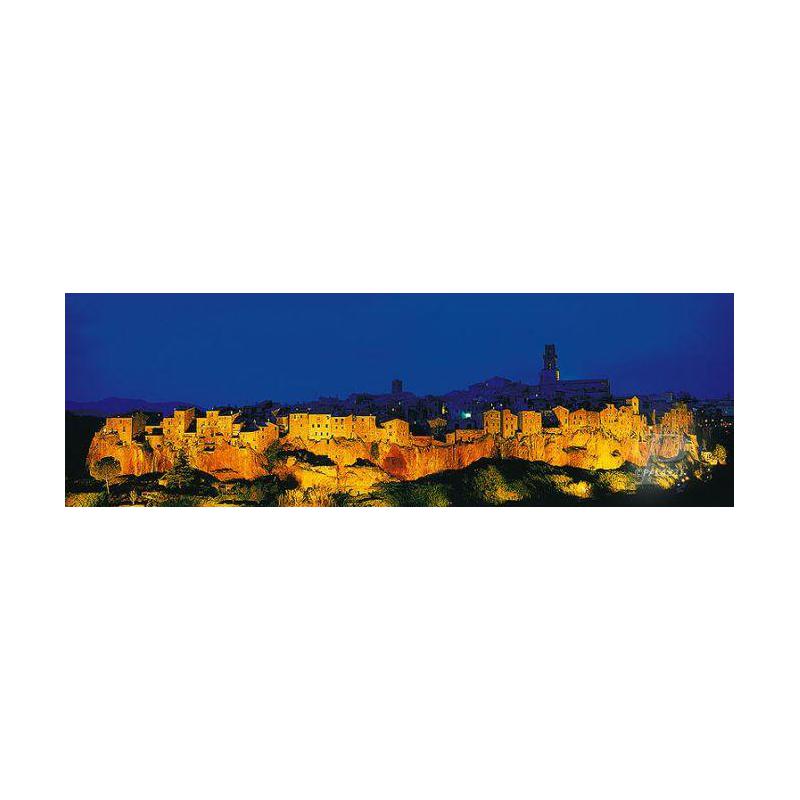 Palazzi Verlag Poster Pitigliano Tuscany Leinwandprint