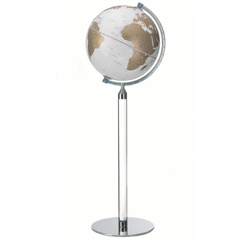 Zoffoli living Standglobus Vasco da Gama White/ Gold 40cm