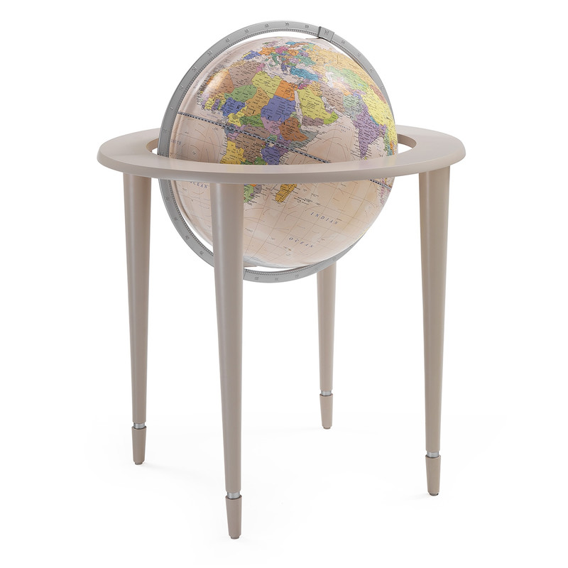 Zoffoli living Standglobus Amerigo Vespucci Rosa antico 40cm