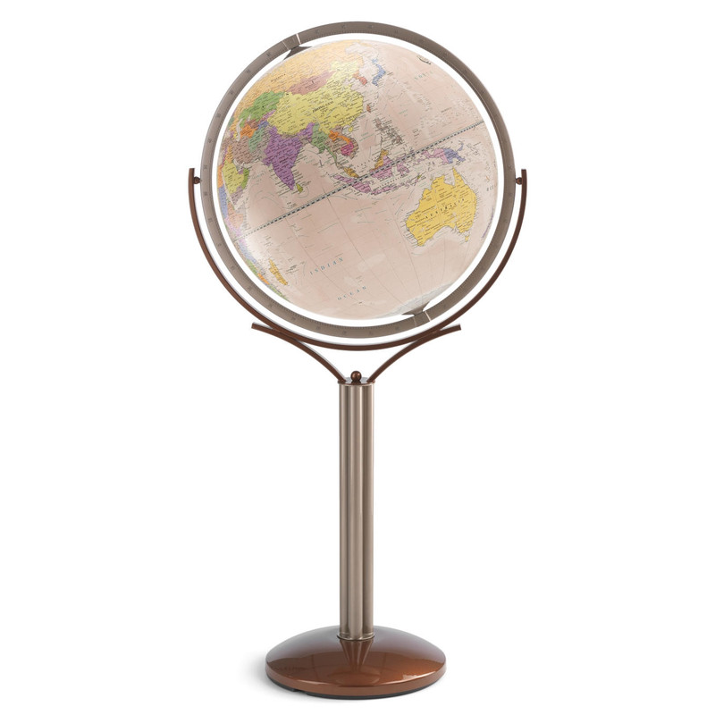 Zoffoli living Standglobus Magellano Rosa Antico 50cm