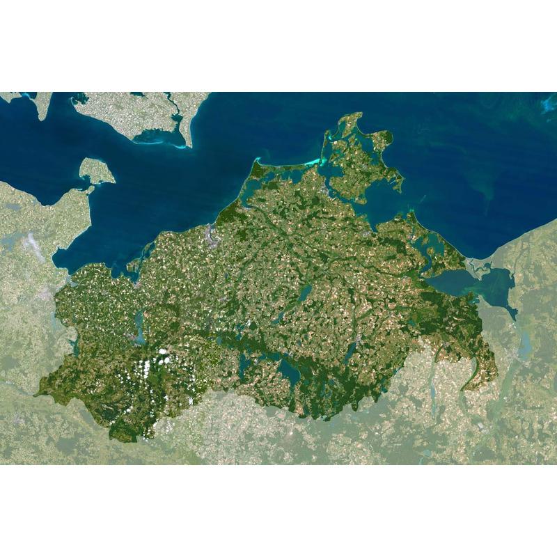 Planet Observer Regional-Karte Mecklenburg-Vorpommern